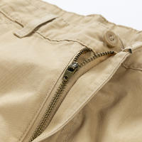 Shorts De Verano Para Hombres Con Múltiples Bolsillos Pantalones Casuales De Algodón Resistente a La Wear Oversized Longitud De Rodilla Workwear - details 13