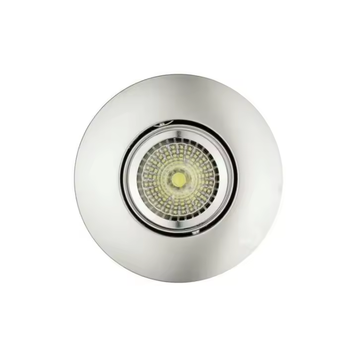 HUANGJISOO Foco Empotrable LED Modelo 639 Cromo Mate JISO 639D-16 - 1