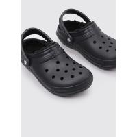 Crocs CLASSIC LINED CLOG Zuecos Planos Unisex Negro - details 1