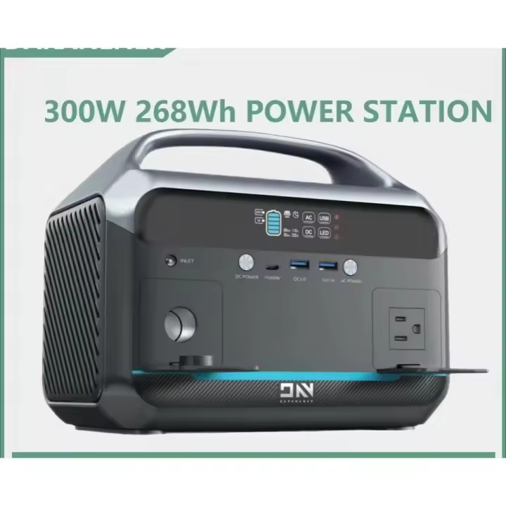 FGNS.Estación de Energía Portátil 300W con Batería LiFePO4, AC/DC, USB-C PD, USB QC3.0 (268.8Wh / 84000mAh) - 1