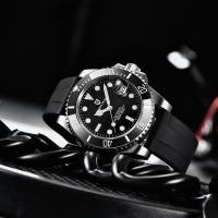 Reloj Mecánico Automático PAGANI DESIGN 2024 Para Hombre 40mm Acero Inoxidable Resistente Al Agua Con Correa De Goma Calibre NH35A - details 2