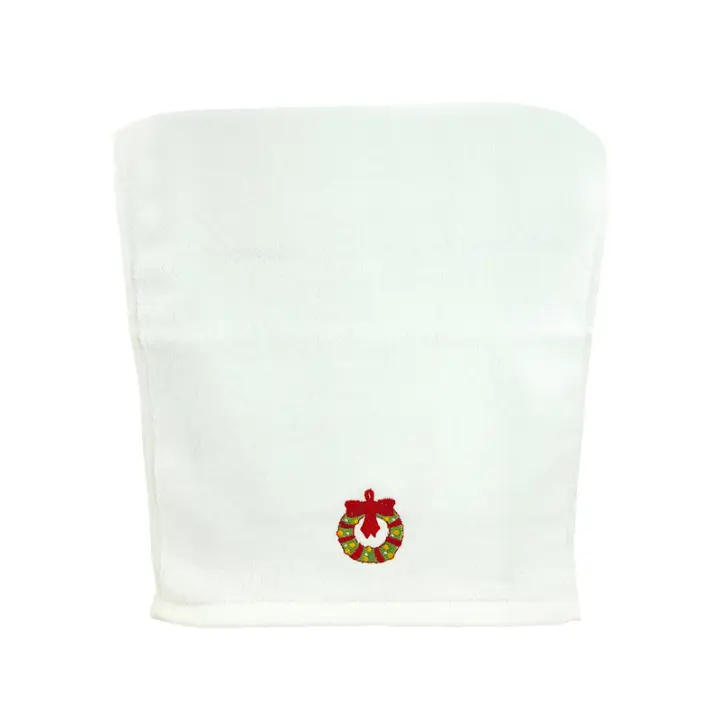 Juego De Toallas De Mano De Algodón Suave 3/4pcs Navidad Santa Claus 32x45cm Absorbentes Para Baño De Casa Y Hotel - 1