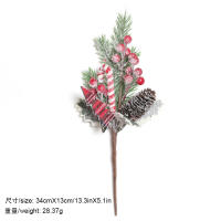 Adorno De Navidad 30CM Árbol De Navidad Ornamento De Nieve Pino Para Decoración Del Hogar Regalos De Año Nuevo Accesorio De Guirnalda - details 16