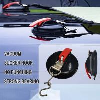 Gancho De Succión Para Coche Y Baño Resistentes Al Peso Con Correa De Fijación Anclaje Por Vacío Para Vehículos Y Espacios Domésticos - details 4