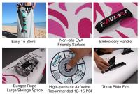 FunWater Tabla Paddle Surf Hinchable con Accesorios Premium con Funda Impermeable para teléfono móvil Remo Doble Uso | PadelSurf Stand Up Paddle Gran Estabilidad y Resistencia | Paddle Board - details 5