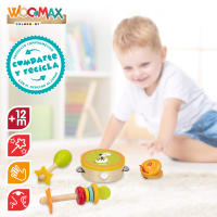 WOOMAX Set instrumentos musicales de madera - details 3