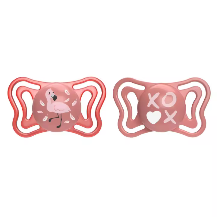 Chupete Physio Light Sil rosa 6-16M Chicco - 1