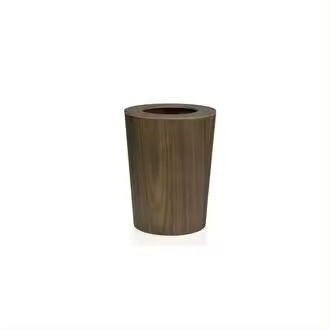 Papelera Madera Nogal 23,5X30,5Cm, El mejor complemento para tu hogar, Fijalo - 1