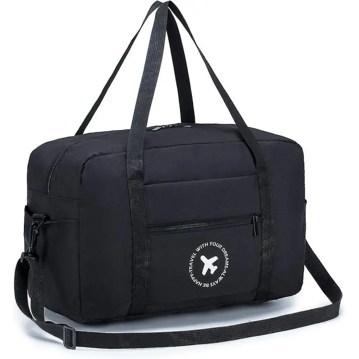 Bolsa de cabina de 40x20x25 cm para equipo de mano plegable de tamaño por Ryanair, Bolsa de viaje type Lona para ir Debajo del Asiento - 1