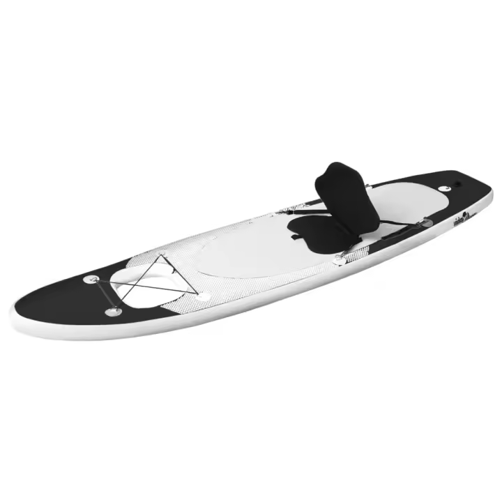 vidaXL Set de Tabla de Paddle Surf Hinchable 360x81x10 cm Piscina Viaje Color Negro,  Rojo,  Azul mar y mas - 1