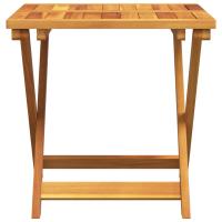 vidaXL Set de comedor de jardín plegable 3 pzas madera maciza acacia - details 2