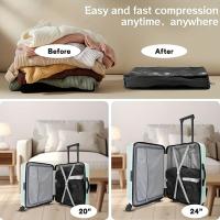 Bolsa De Vacío Impermeable Para Exteriores Reutilizable Para Viajes Con Comprimido Y Auxiliar De Bomba De Aire Material De Nylon - details 3