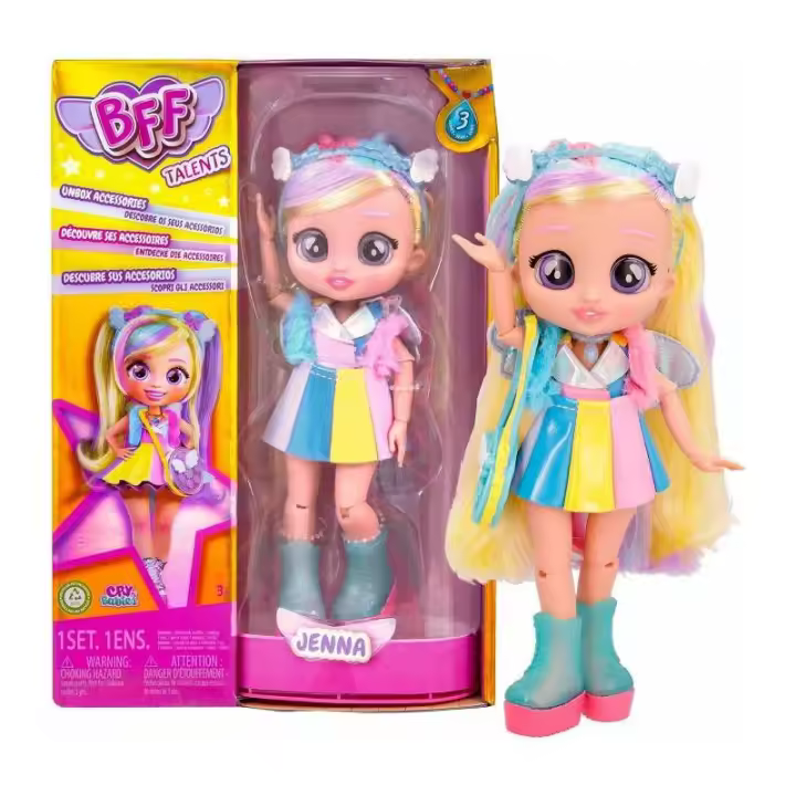 BEBÉS LLORONES BFF TALENTS MUÑECA JENNA DE IMC - 1