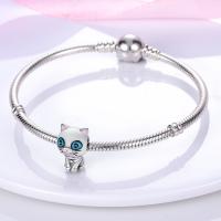 Encantadores Colgantes De Animales De Plata Para Mujer Joyería De Pulsera Y Collar Forma Irregular Sin Certificación - details 48