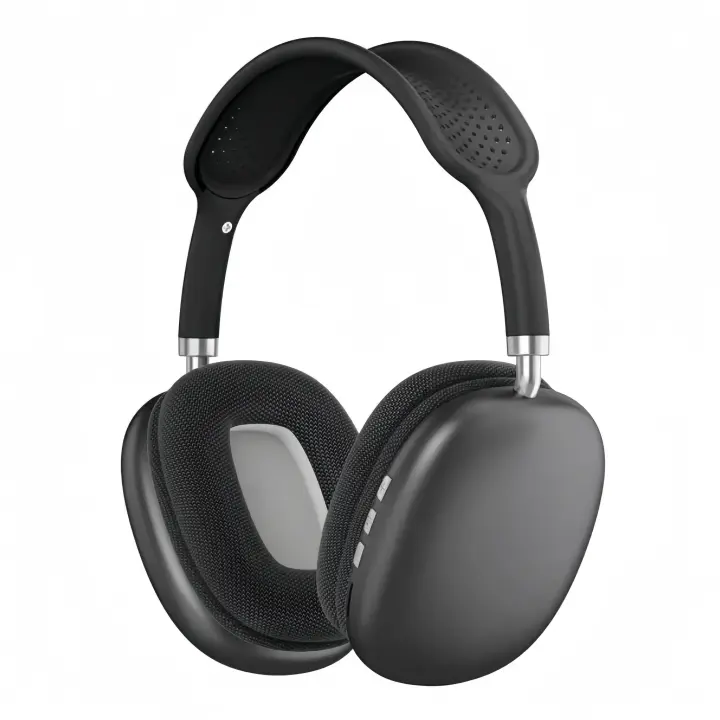 Auriculares inalámbricos P9 con Bluetooth y micrófono, cascos con cancelación de ruido, sonido estéreo, deportivos, para juegos, compatible con Tarjeta TF, Diadema  comodo, para Viajes Oficina teléfono móvil PC - 1