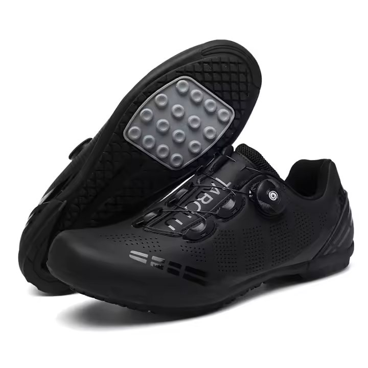 Zapatillas De Ciclismo Para Carretera Para Hombre Y Mujer Blanco Autolock Spd Zapatillas De Bicicleta MTB Ligero Planas Para Bicicleta De Montaña Zapatillas De Ciclismo - 1