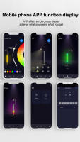 Lámpara De Escritorio Inteligente Tuya APP Protección Ocular Luz Nocturna LED Rotativa WiFi Lámpara De Lectura Para Mesa Y Cama - details 6