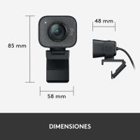 Logitech StreamCam, Cámara Web con USB-C para Streaming de Vídeo y Creación de Contenido, Vídeo Vertical Full HD 1080p a 60 fps, Versatilidad de Montaje, para YouTube, Gaming Twitch, PC/Mac, Negro - details 1