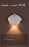 Lámpara De Pared Sensor De Movimiento Luz Nocturna Sin Cable USB Tipo C Para Cocina Dormitorio Sala De Estar Iluminación Interior - details 1