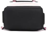 Mochila Escolar Stitch Negra con Detalles Rosas 45x30x19 cm – Mochila Grande para Niñas, Niños, Mujeres y Hombres, Resistente y Cómoda, Puerto USB y Salida de Auriculares, Ideal para Viaje y Universidad - details 1