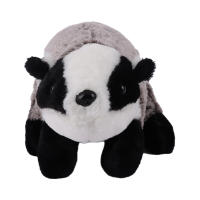 Muñeco De Peluche De Zorro Simulado En Gris Y Blanco 33cm Juguete Para Niños Regalo De Cumpleaños Relleno De Algodón PP Adecuado Para Todas Las Edades - details 6