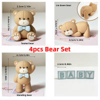 Topper De Pastel Oso Azul Para Fiesta De Cumpleaños Bebé Decoración De Fiesta Con Bolas De Oso Teddy Tema Oso Mini Para Niños - details 11