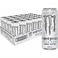 MONSTER ENERGY Ultra White Bebida energética sin azúcar-Mango Loco Bebida energética ,Original Bebida energética, 24*500 ml - details 0