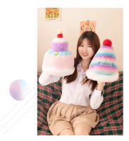 Regalo de Navidad creativo, pastel de cumpleaños, sombrero de cumpleaños, juguete de peluche, lindo regalo de cumpleaños - details 10