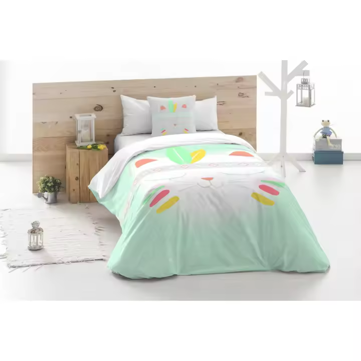 BOHEME - Funda Nórdica Infantil 100% Algodón Indio 140X200, 100% Algodón | Diseño y Suavidad - 1