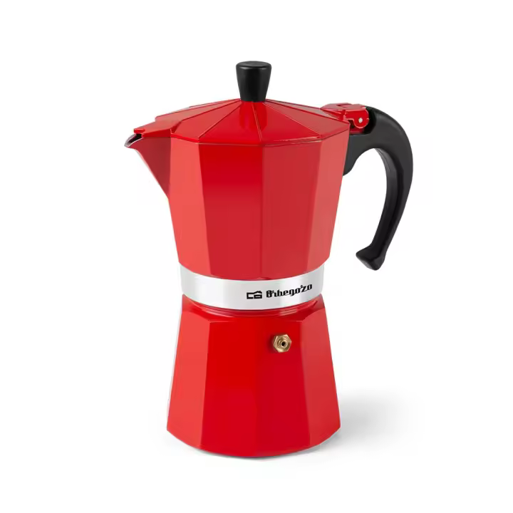 Orbegozo KFR 940 cafetera manual Cafetera italiana Rojo - 1