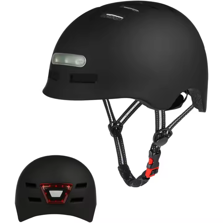 Casco de ciclismo ligero de luz trasera para hambres y mujeres adultas - 1