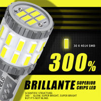 AILEO 2pcs Lámparas De Señal De Espejo T10 LED Sin Encendido Excesivo 194 2825 168 W5W Luz Delantero Y Trasero Canbus Error Free Chipset 3014 30SMD - details 1