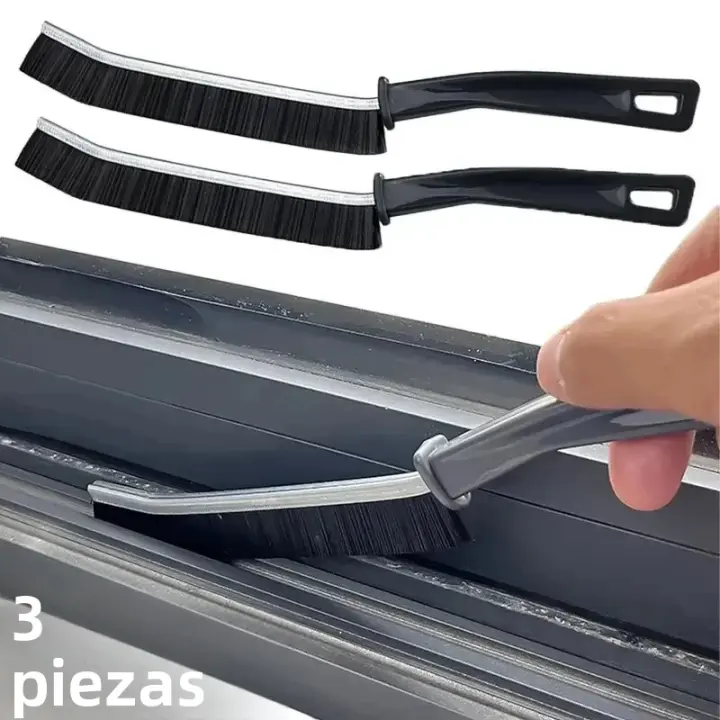 Cepillo De Limpieza Multifuncional Para Espacios Pequeños De La Baño Y Cocina 6 Piezas Para Piso De Ducha Y Azulejos - 1