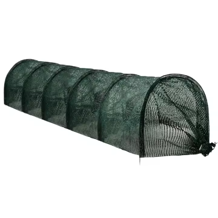 Cobertor de malla sombreadora portátil 2 en 1 para invernadero, de 3 metros de largo, con liberación rápida para túneles de jardín（300*45*45CM） - 1
