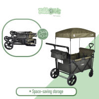 Carro de Mano LEO X2 Lite con Techo Plegable Onyx Negro - Seguridad Garantizada - details 21