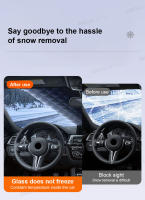 SEAMETAL Protección De Ventanas De Coche Para Invierno Cubierta De Nieve Universal Para Parabrisas Y Ventanas Lateral ProteCTOR DE VENTANA AL AIRE LIBRE - details 14