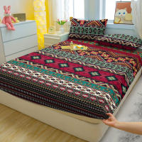 Juego De Sábanas Modernas Y Bohemias Mate 3 Piezas Cubierta De Cama Impresión Estilo Minimalista Poliéster 100% Quiltado - details 3