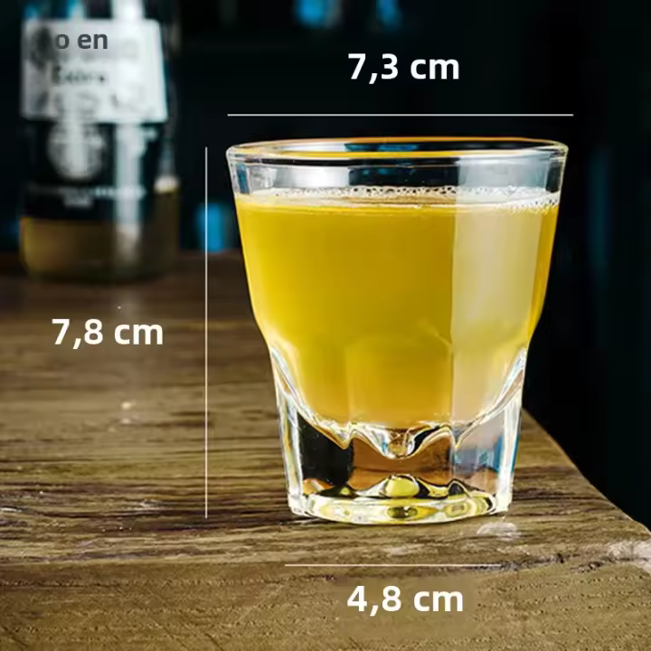 Vaso De Vino 145ml Para Bebidas Elegante Botella Aesthetic Copas Gruesas Para Whiskey Y Spiritos Tumbler Para Cerveza Mugs Para Tequila - 1
