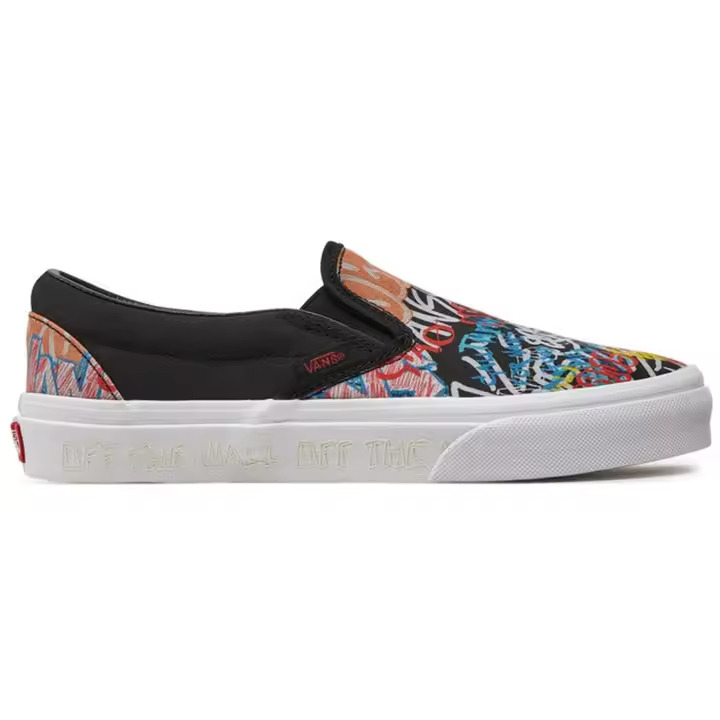 Skateboard marca Vans modelo Classic Slip-On para hombre en color rojo - 1