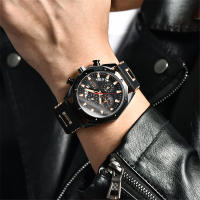 Reloj De Pulsera De Lujo LIGE Para Hombre Cuarzo Deportivo Resistente Al Agua Con Correa De Silicona Y Función Cronógrafo - details 18