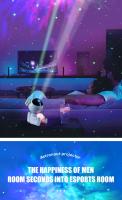 Proyector De Estrellas Nuevas Luz De Noche Galaxia Astronauta Espacial Proyector Nebulosa Estelar Lámpara LED Para Decoración De Habitación Regalo Infantil - details 54