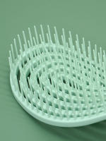 Cepillo De Baño De Silicona Para Limpieza Del Cabello Y Masaje Capilar Cepillo De Ducha De Plástico Suave Para Cabello Y Cuerpo Herramienta De Peluquería Para Salón - details 16