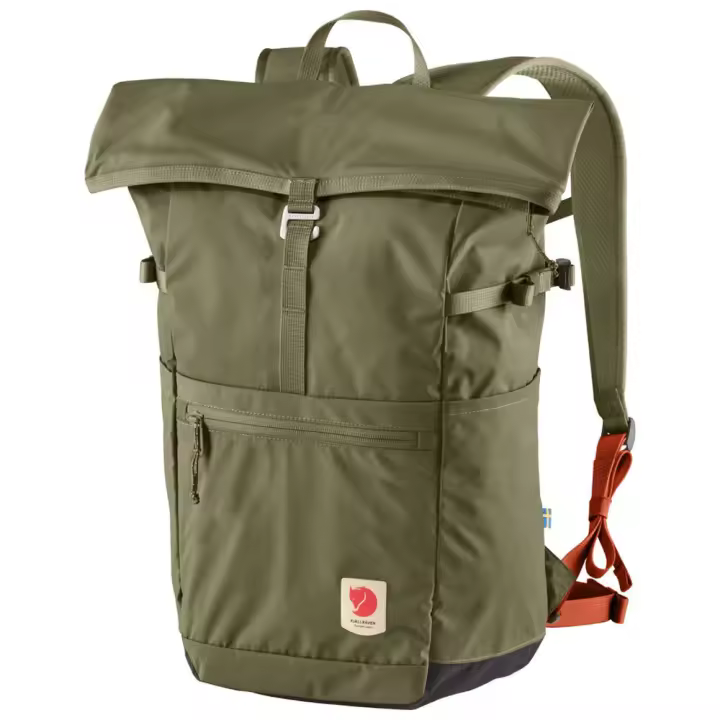 Mochila Verde Fjallraven High Coast Foldsack 24L Green Ligera y Versátil - 1