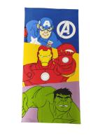 Toalla de Microfibra Disney Avengers - Vengadores - Capitán América Hulk Iron Man - Producto oficial Disney - Secado rápido con tus Personajes Favoritos como Mickey y Stitch - Toalla de Playa y Baño Multiusos - Mommata - details 4