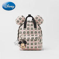 Mochila Infantil Disney De Cartón Nuevo Con Diseño De Mickey Moda Casual Para Niños Y Niñas Bolsa Escolar De Primera Infancia Material Nylon - details 1