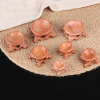 Base De Madera Para Cristal De Sfera Moderna Estilo Ácido Soporte Para Bola De Arena Piedra Decorativa Globos Del Mundo - details 1