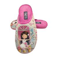 Zapatillas de Casa para Mujer de Verano color rosa de algodón y suela antideslizante - hechas en España Marca Javer - details 2