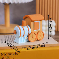 Topper De Pastel De Tren Marrón Con Animales Para Niños Decoración De Cumpleaños Bebé Fiesta De Aniversario Con Giraffa Oso Elefante Mono - details 17