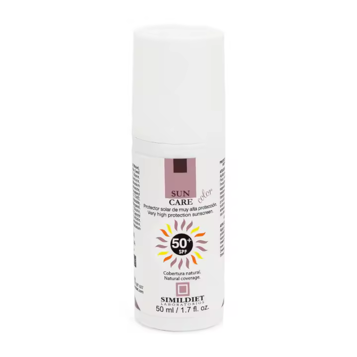 SIMILDIET SUN CARE COLOR SPF50 NATURAL COVERAGE 50ML - 1
