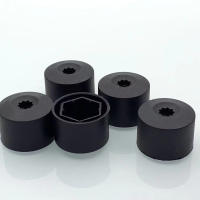 20/25 Piezas De 21/18 Mm Tapa De Protección Para Tuercas Y Tornillos De Rueda Decorativas Capa De Protección Contra Polvo Para Automóvil - details 4